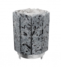 Электропечи для бани в облицовке из камня